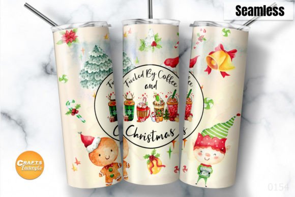 A Coffee-Fueled Review of a Festive Tumbler Embroidery Design