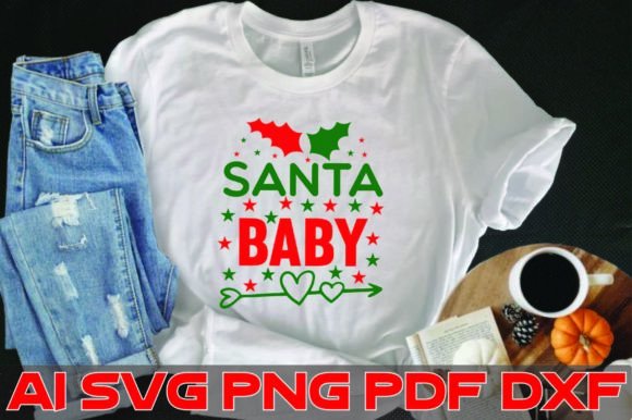 A Designer's Review: Christmas SVG Santa Baby for Graphics & T-Shirt Designs