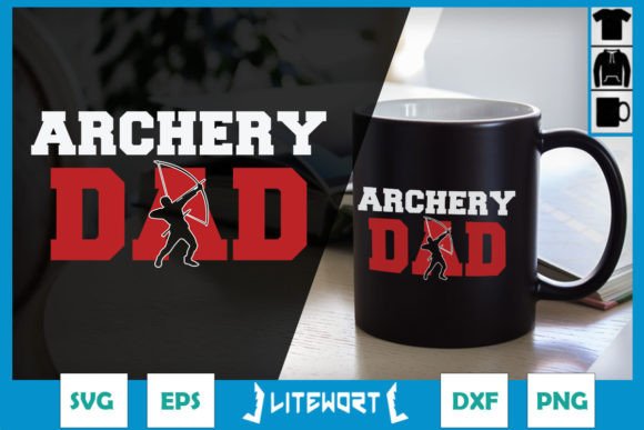 A Designer's Review of Archery DAD SVG for Craft Business Graphics