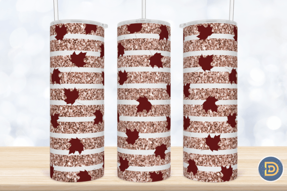A Detailed Review of the Autumn Stripes Glitter Tumbler Wrap