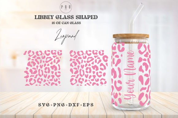 A Digital Designer Reviews the 16oz Leopard Can Glass Graphics