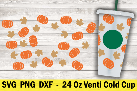 A Digital Seller’s Take on Fall Pumpkin Cold Cup Graphics