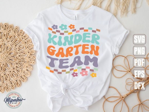 A Kinder Garten Team SVG for Playful Crafts and Graphics