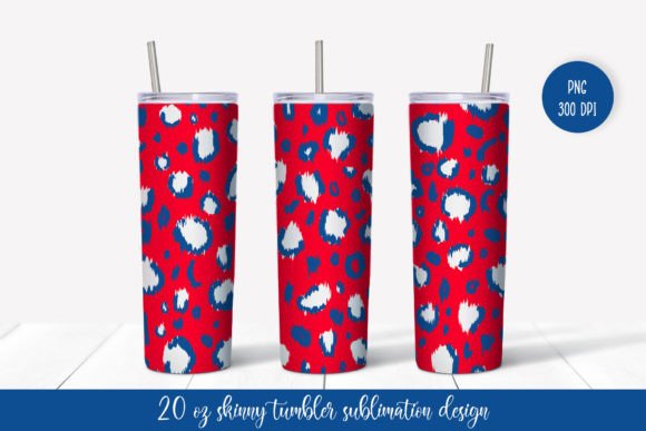 A Patriotic Tumbler Wrap Sublimation Design for Crafters
