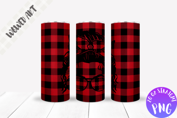 A Real Publisher’s Look at the Messy Bun 20 oz Tumbler Wrap Graphic