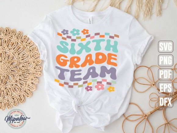 A Sixth Grade SVG Graphics Asset for Crafts & Selling