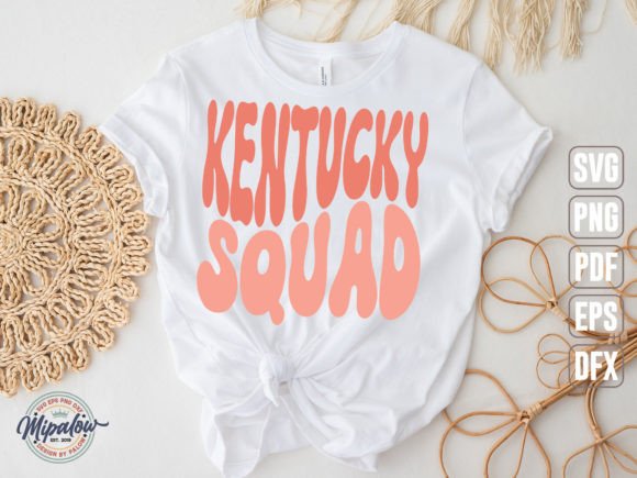A Vintage Kentucky Squad SVG for Craft & Graphic Branding