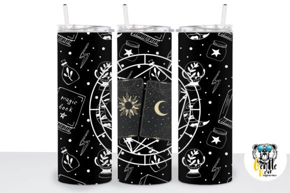 A Witchy Graphic Asset for Tumbler & Print Templates
