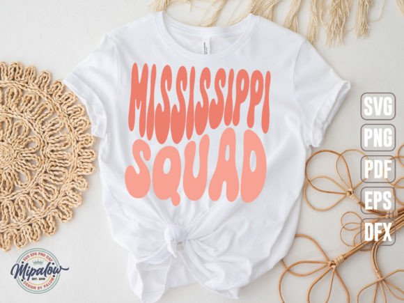 Craft and Graphics: Mississippi Squad State Vintage SVG