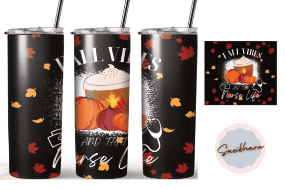 Crafting Editorial Mood with a Nurse Lifestyle Tumbler Graphic