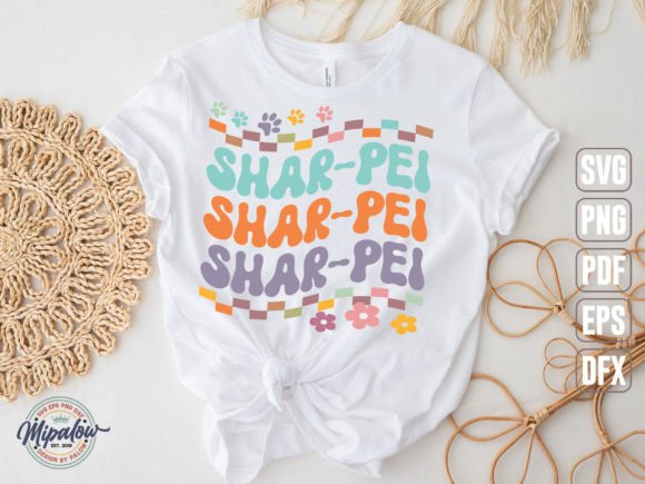 Groovy Shar-Pei Graphics for Your Crafting Business