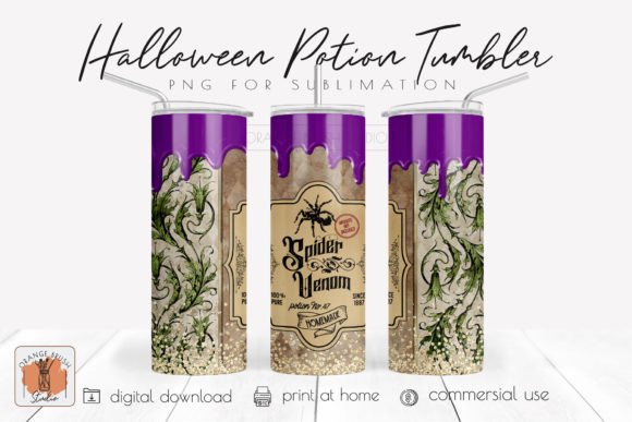 Halloween Potion Tumbler Wrap: A Graphics & Crafts Review