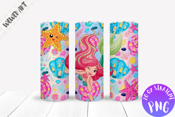 Sea Mermaid Tumbler Graphics: A Craft Brand's Visual Anchor