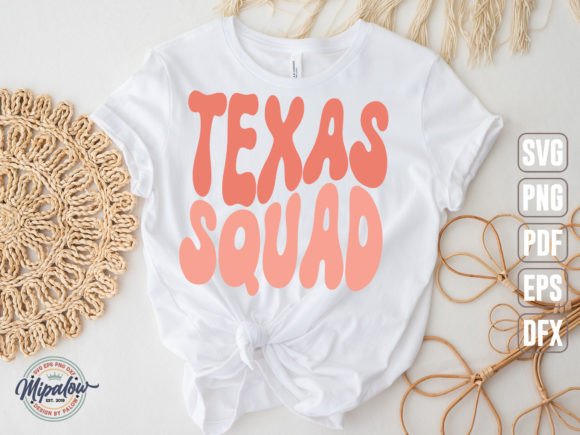 Texas Squad Vintage Graphics for Craft-Driven Bloggers